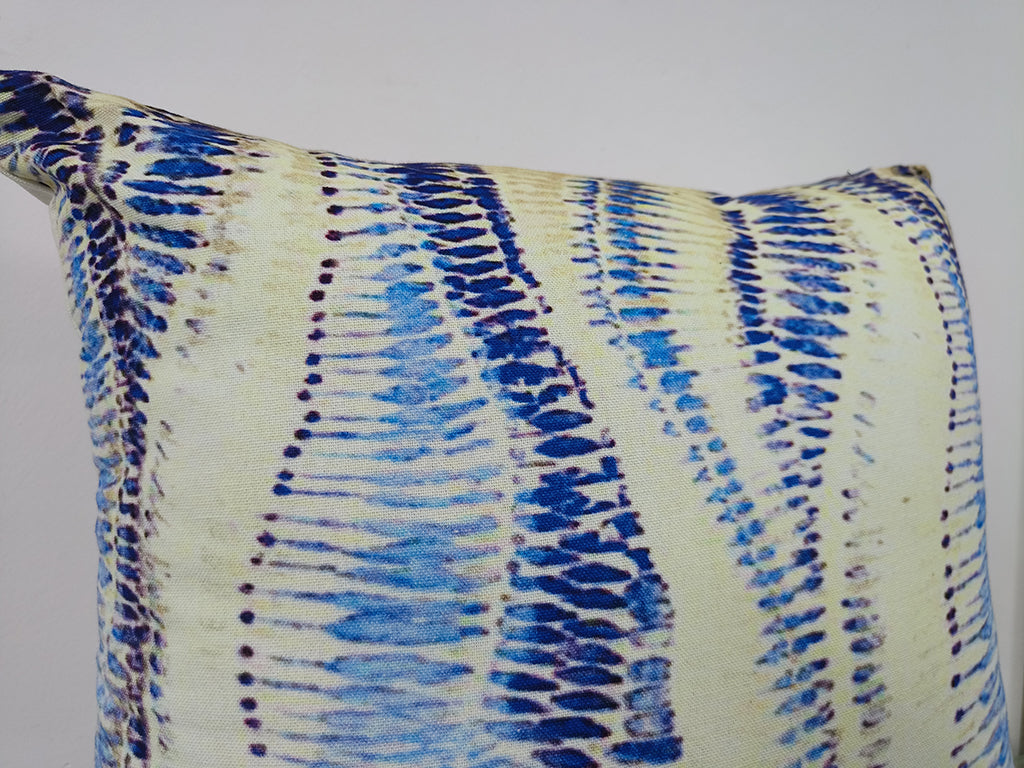 Handmade Digital Printed Abstract Design Multicolor Pillow Case.