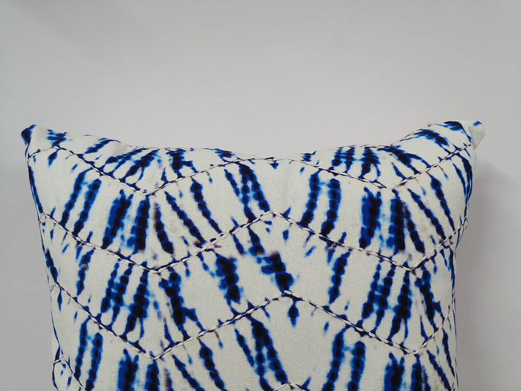 Digital Printed With Dori Work - Pillow Case.