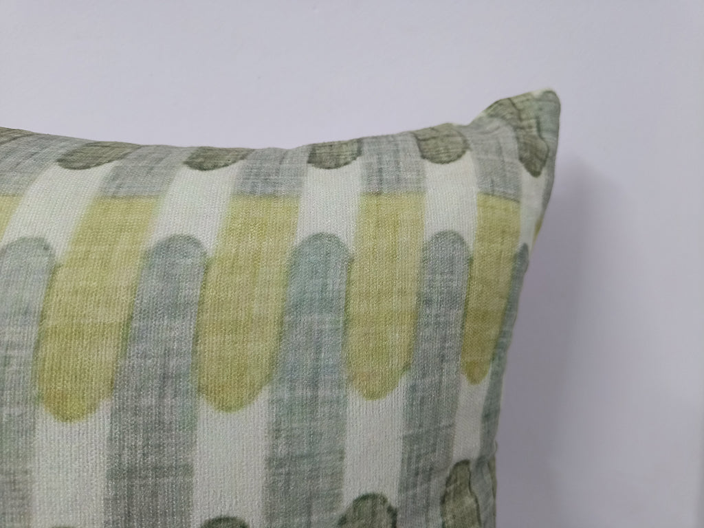 Abstract Design Printed Handmade Cushion Cover.