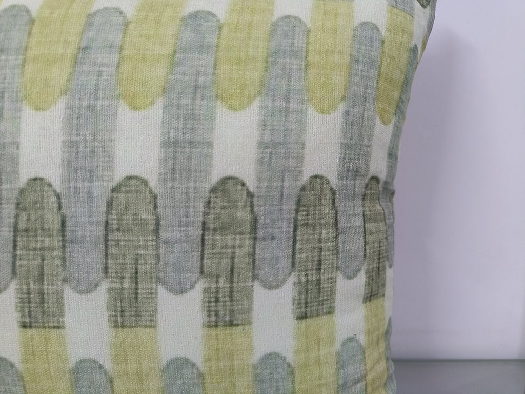 Abstract Design Printed Handmade Cushion Cover.