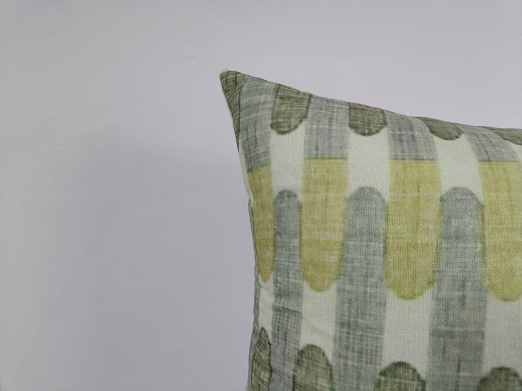 Abstract Design Printed Handmade Cushion Cover.