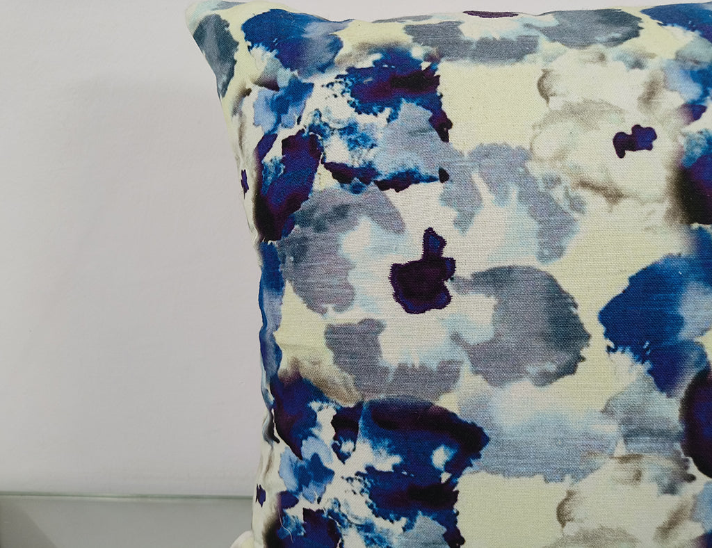 Floral Digital Printed Handmade Cushion Cover.