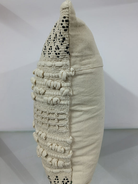 Hand Loom Throw Pillow Case.