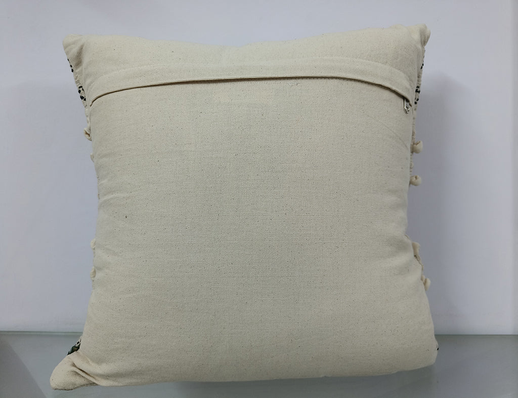 Hand Loom Throw Pillow Case.