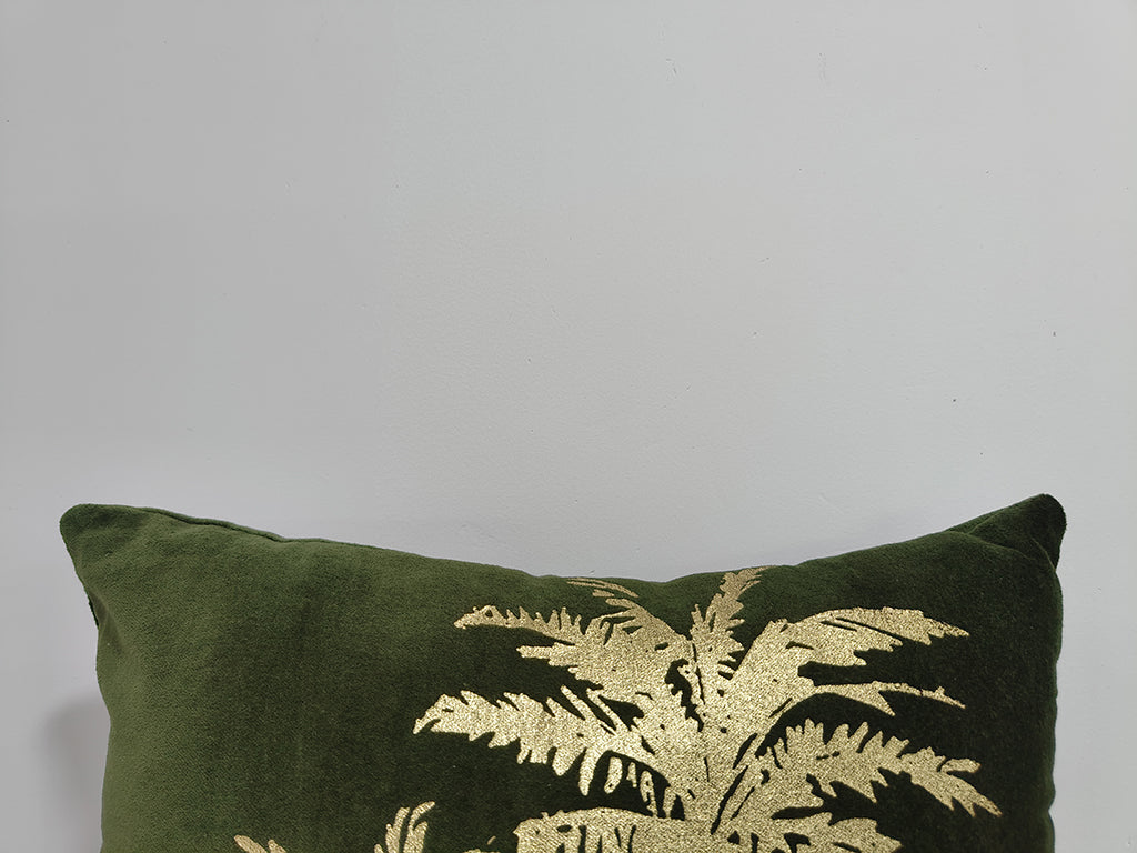 Knife Edge Cotton Cushion Cover.
