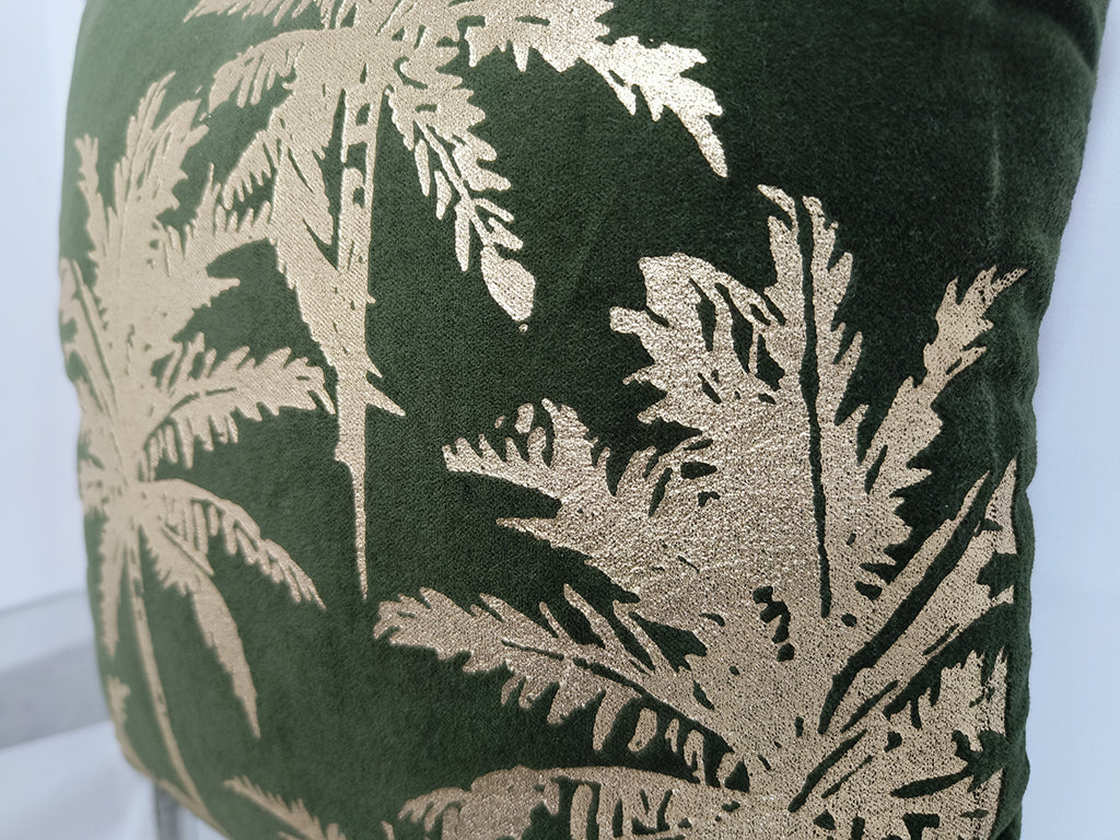Knife Edge Cotton Cushion Cover.