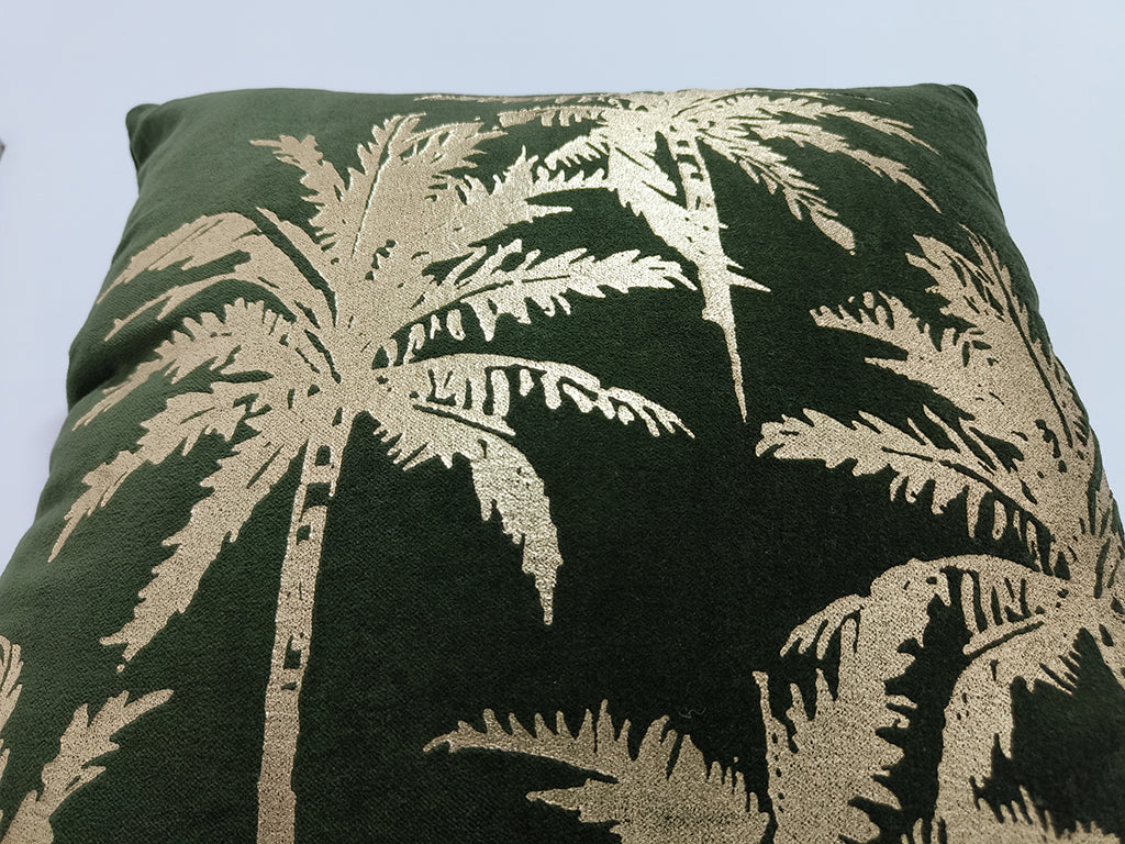 Knife Edge Cotton Cushion Cover.