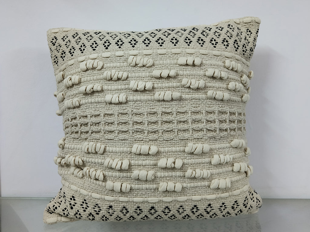 Hand Loom Throw Pillow Case.