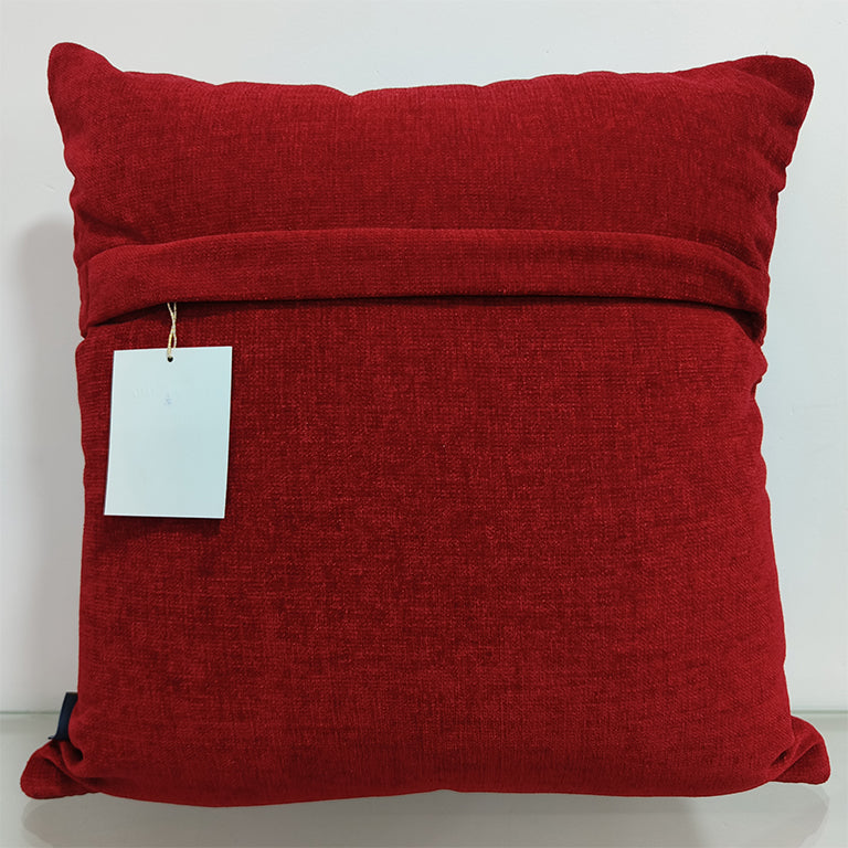 Quilted Handmade Polyester Cushion Cover