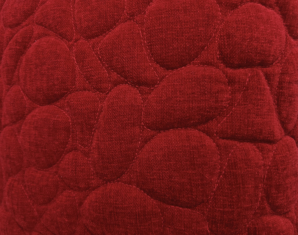 Quilted Handmade Polyester Cushion Cover