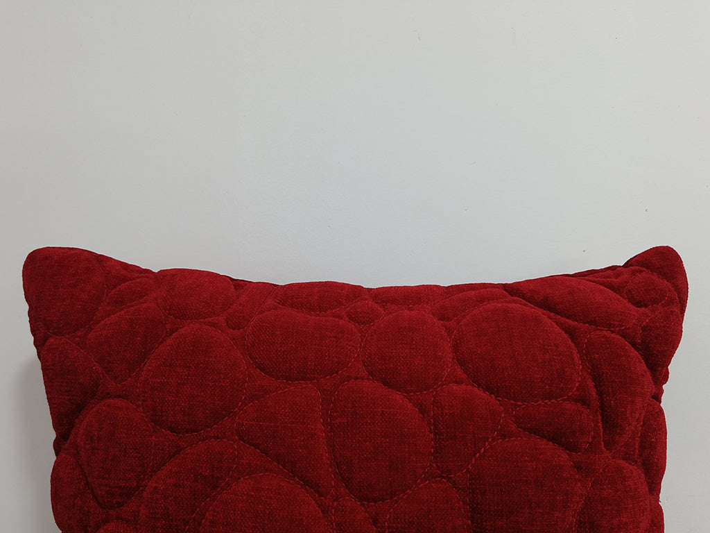 Quilted Handmade Polyester Cushion Cover