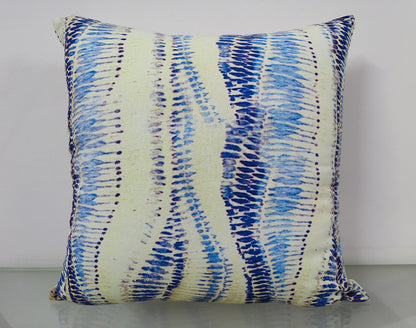 Handmade Digital Printed Abstract Design Multicolor Pillow Case.
