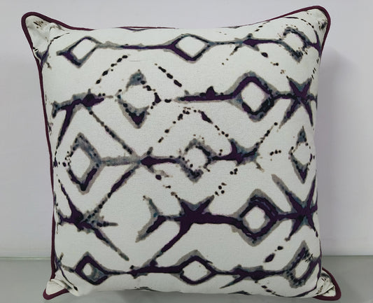 Handmade Digital Printed Abstract Design Cushion Cover.