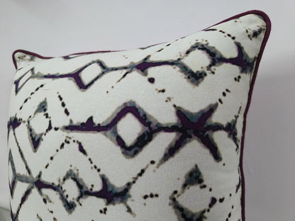 Handmade Digital Printed Abstract Design Cushion Cover.
