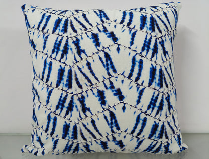 Digital Printed With Dori Work - Pillow Case.