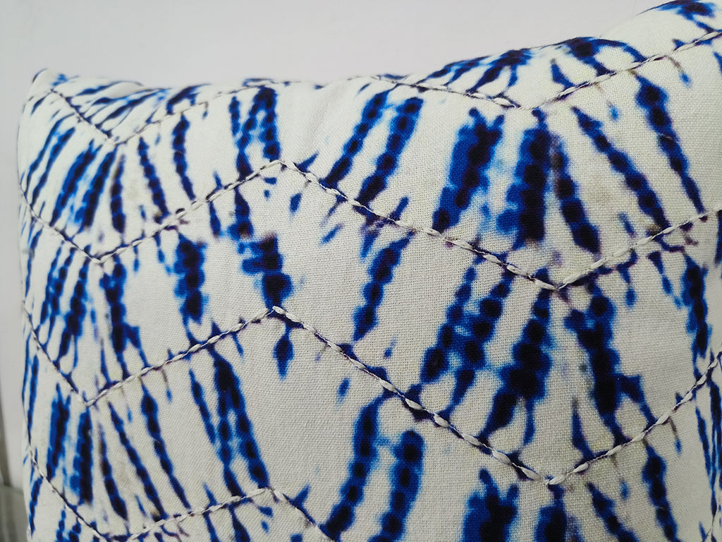 Digital Printed With Dori Work - Pillow Case.