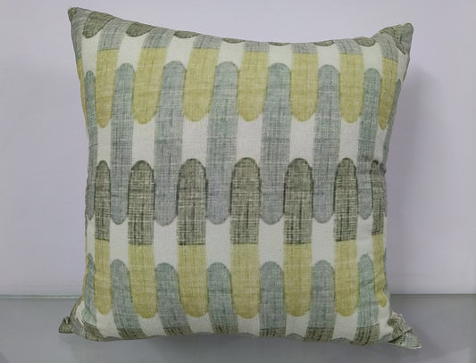 Abstract Design Printed Handmade Cushion Cover.