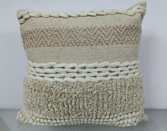 Hand Loom - Cotton Cushion Cover.