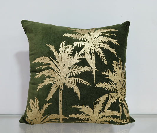 Knife Edge Cotton Cushion Cover.