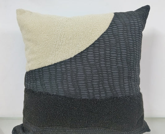 Handmade Chicken Embroidery Cushion Cover.